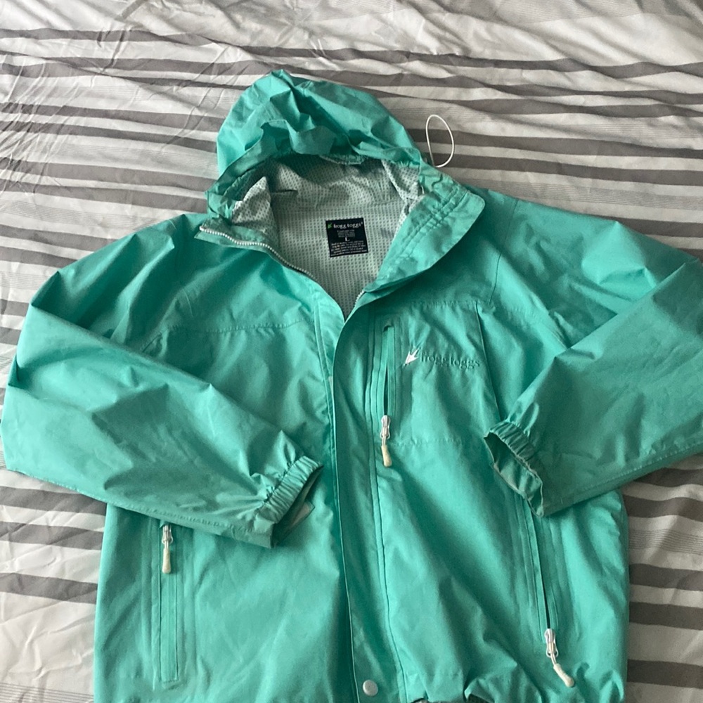 Frog Togg Jacket, Size - Large, Seafoam Blue